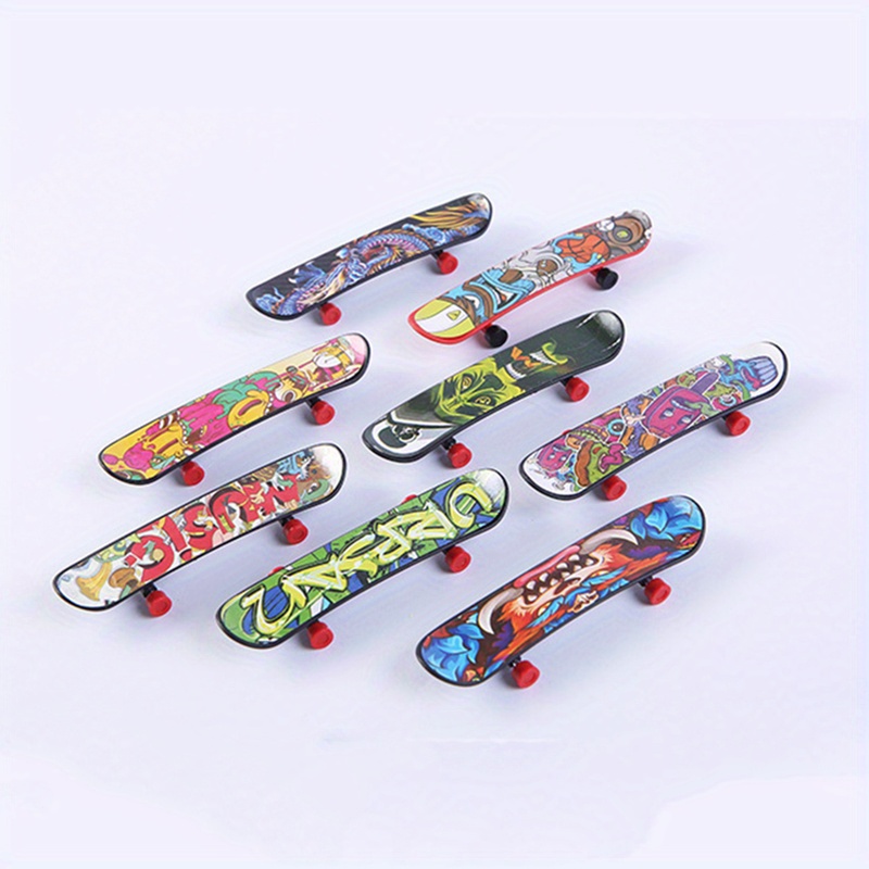20pcs Finger Skateboard, Jouets Éducatifs, Skateboard À Doigts En Alliage  Du Bout Des Doigts De Bureau Créatif, Touche De Collection Pour Les  Amateurs