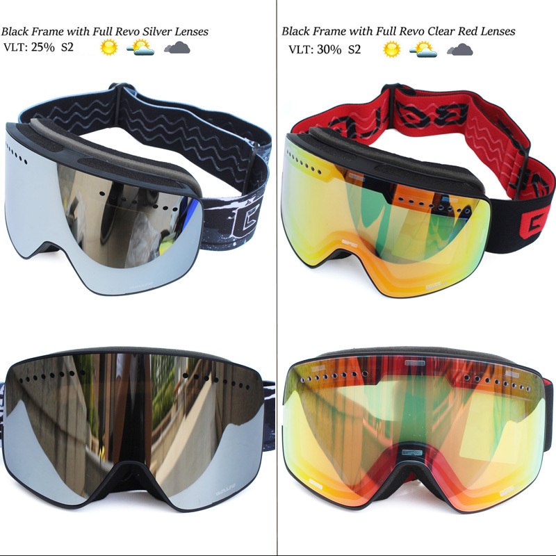 COPOZZ occhiali da sci di marca doppio strato UV400 occhiali da sci grandi  antiappannamento maschera da sci Snowboard uomo donna occhiali da neve  GOG-201 Pro - AliExpress