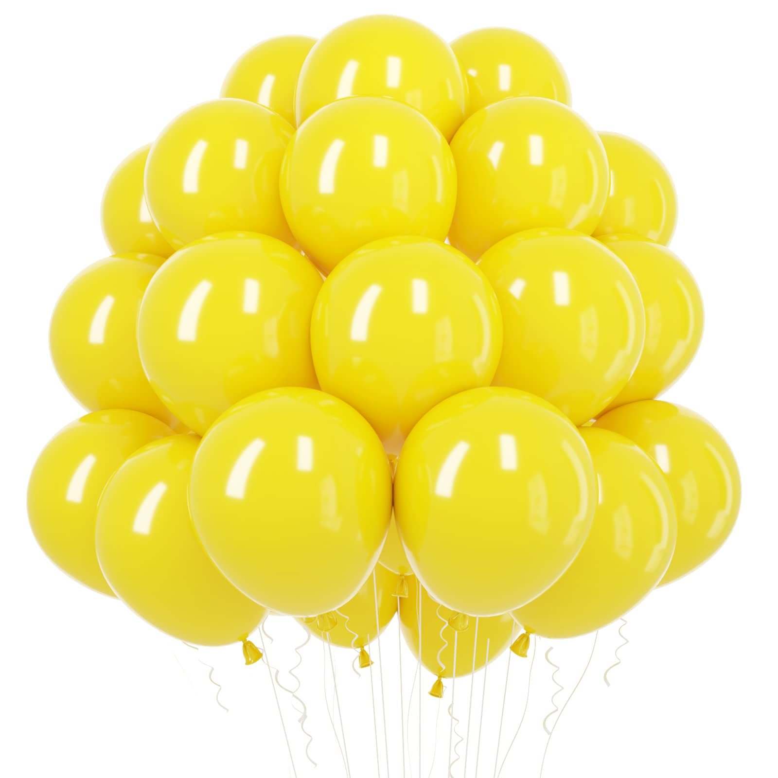 10 palloncini gialli madreperla Ø30cm per il compleanno del tuo bambino -  Annikids