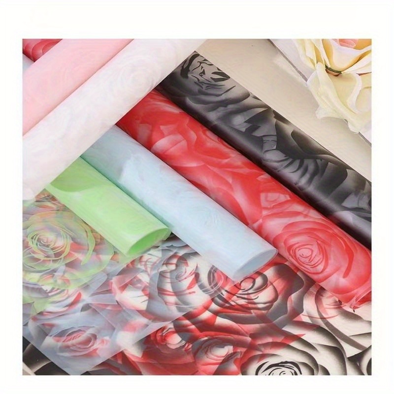Rose Lady Flower Wrapping Paper Florist Packaging Material Bouquet