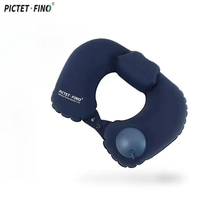 Inflatable Travel Pillow Neck Support for Men Women