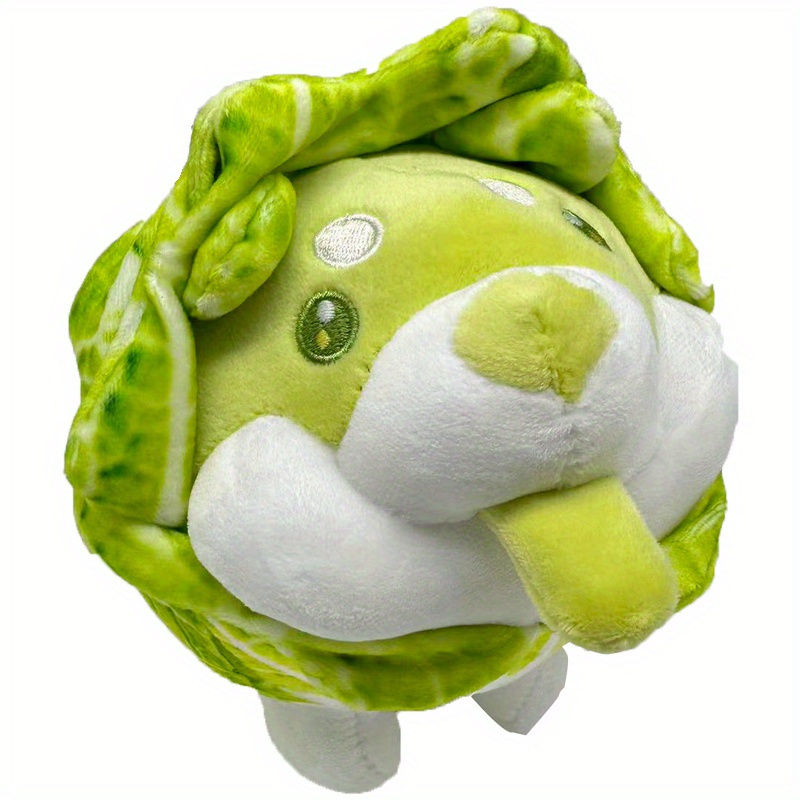 Cute Cabbage Plush Dog Toy Soft And Huggable Vegetable - Temu