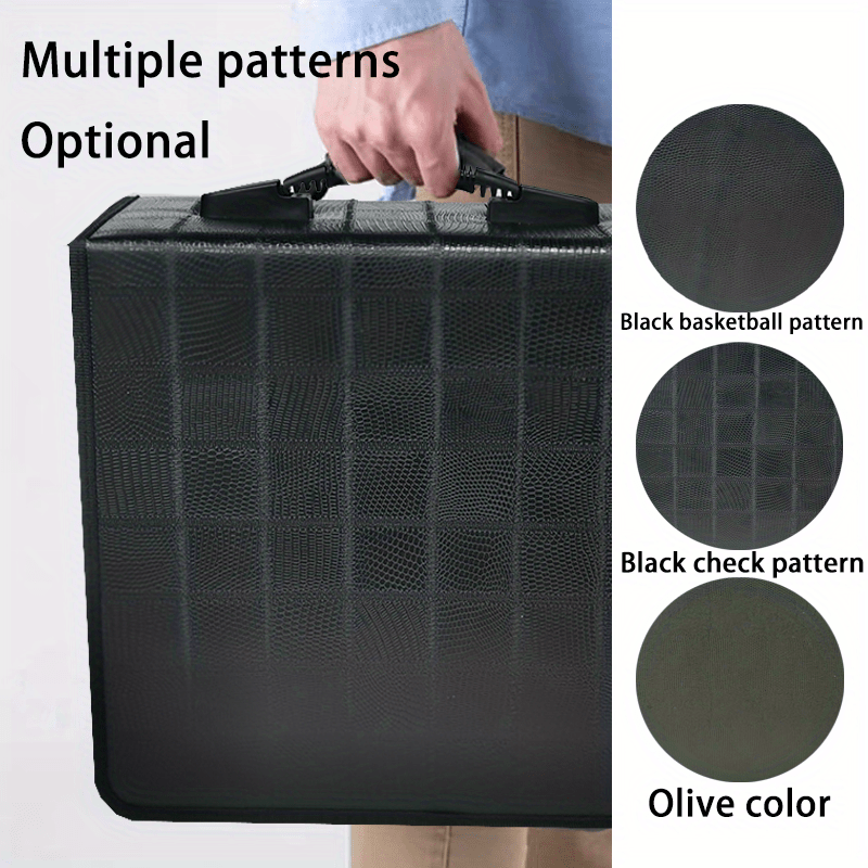 400 個容量 CD/DVD ケース PU レザー耐久性 ポータブル CD DVD ストレージホルダー 家 - Temu Japan