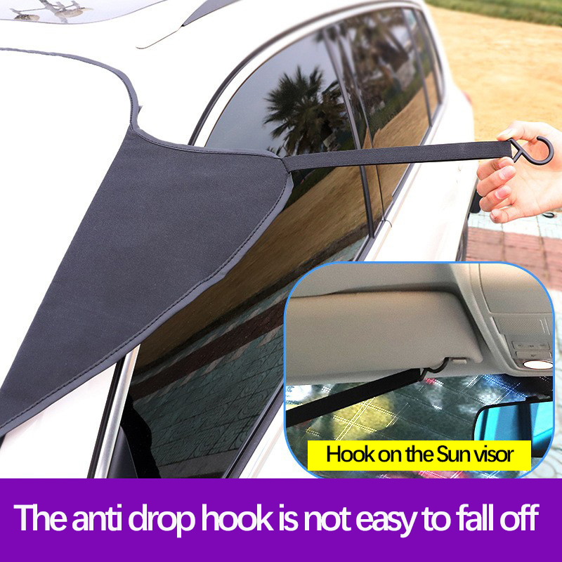 RHAFAYRE Autosonnenschutz Auto-Sonnenschutznetz, Auto-Anti-Mücken-Abdeckung,  Auto-Fensterschutz