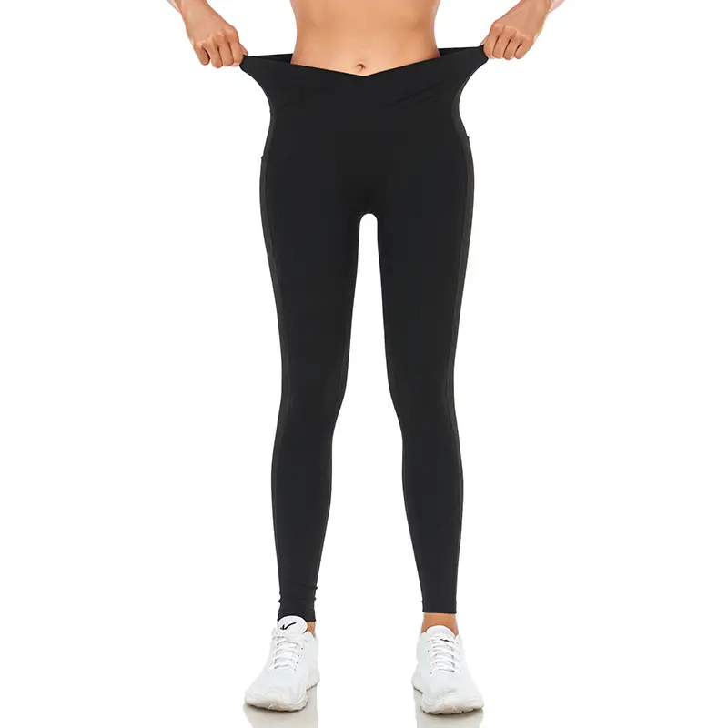 Womens Mom Jeans Women Yoga Pants With Pockets High Waist Mesh Sport Leggings Fitness Women Yoga Leggings Training Running Pants Silk Yoga Pants For