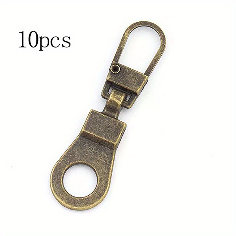  10Pcs Replacement Zipper Pull Detachable Zipper Pull