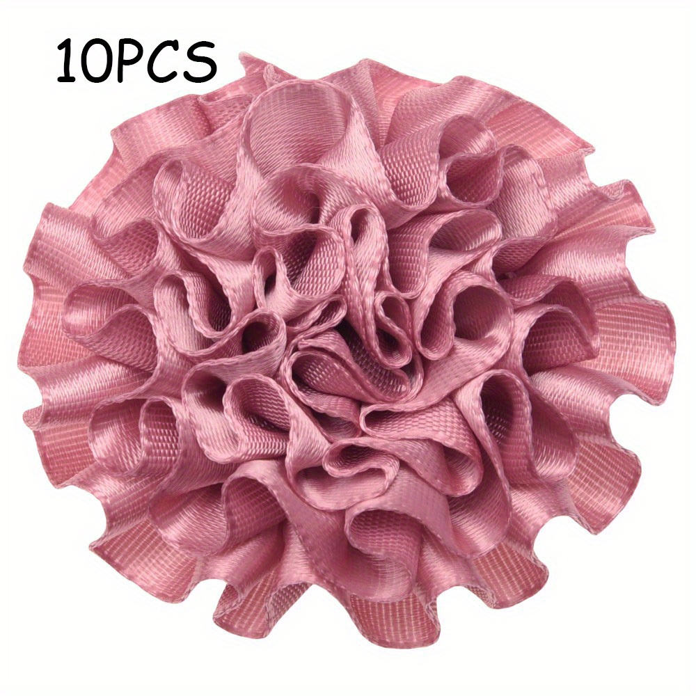 Ribbon Flowers Cute Flowers Hair Accessories For Wedding - Temu Philippines