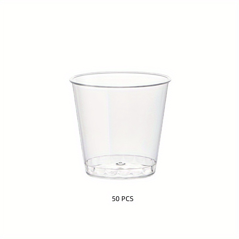 Thickened Plastic Bowls, Plastic Cups Aviation Bowls, Aircraft Cups,  Transparent Crystal Bowls, Crystal Cups - Temu