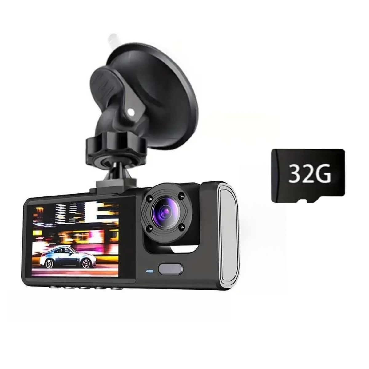 Mini Dash Cam With Screen For Car Hd Dash Cam 2 Camera - Temu