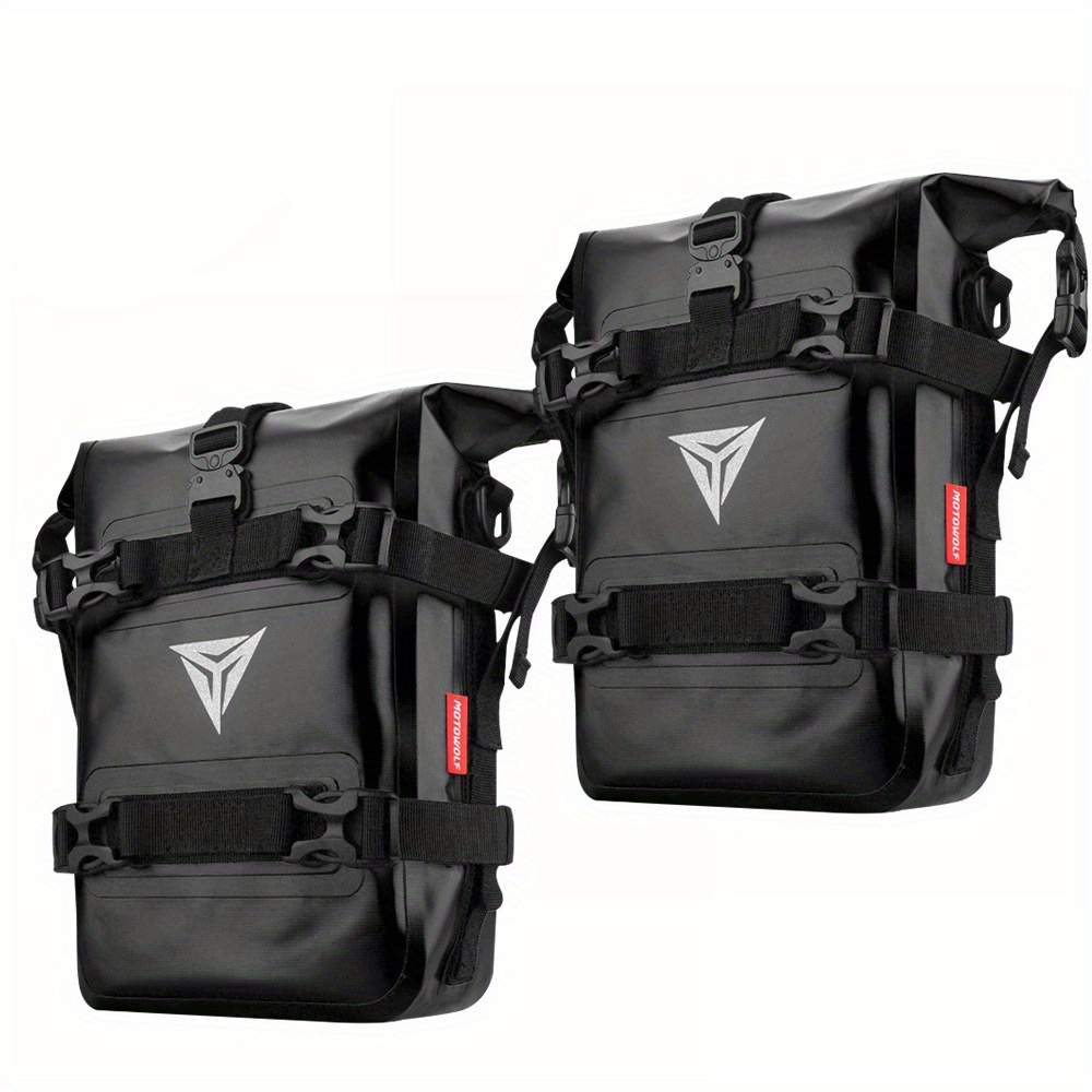 TEMU Bolsa para colocar herramientas de reparación de motocicletas, adecuada para for bmw R1200GS, para for HONDA, , KTM y para for DL650 V-, diseñada para uso con barras de protección de .