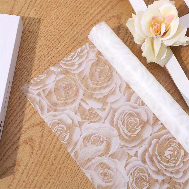 Rose Lady Flower Wrapping Paper Florist Packaging Material Bouquet