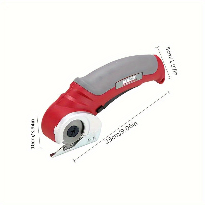 PHALANX Cordless Electric Scissors - 4V Cardboard Cutter with 2  Self-sharpening Cutter Blades, Rotary Cutter for Fabric Cutting, Power Box  Cutter for