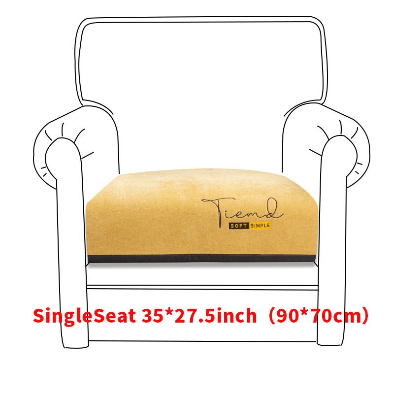 Gray Sofa Slipcover Couch Cover Universal Furniture Protector