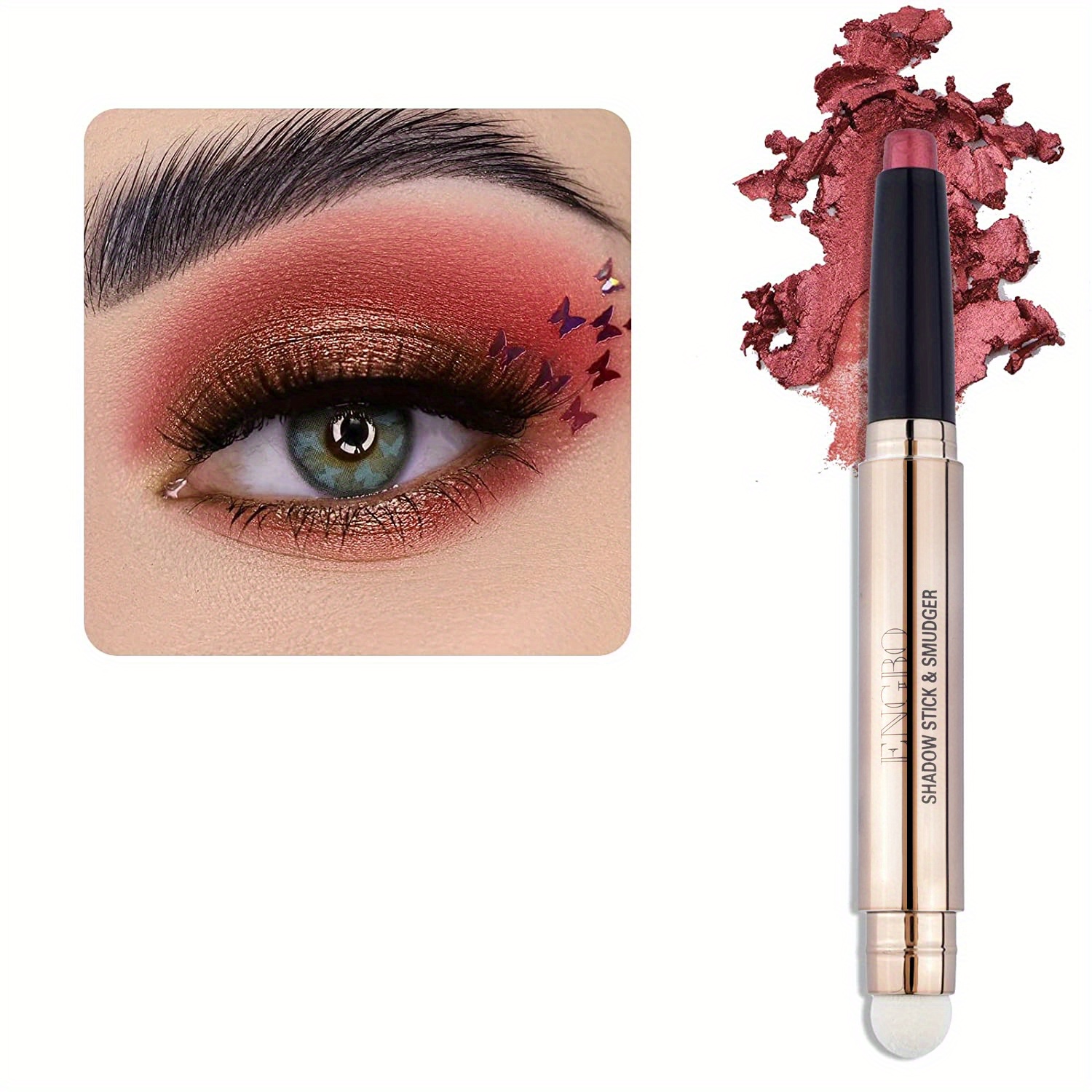Creamy Eyeshadow Stick Brightening Makeup Waterproof Long Lasting