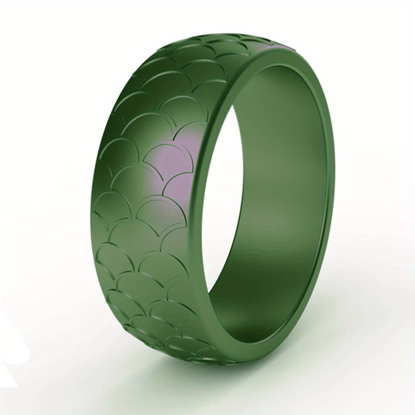 Green silicone 2025 wedding band