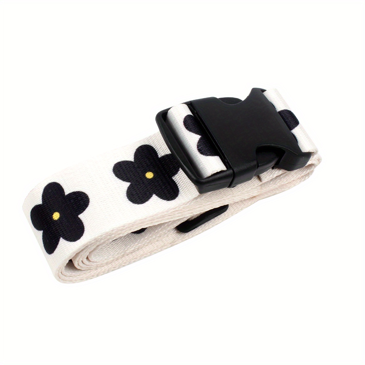 1pc 200cm Multi-functional Printed Luggage Strap For Secure Fastening Of Checked Travel Suitcases