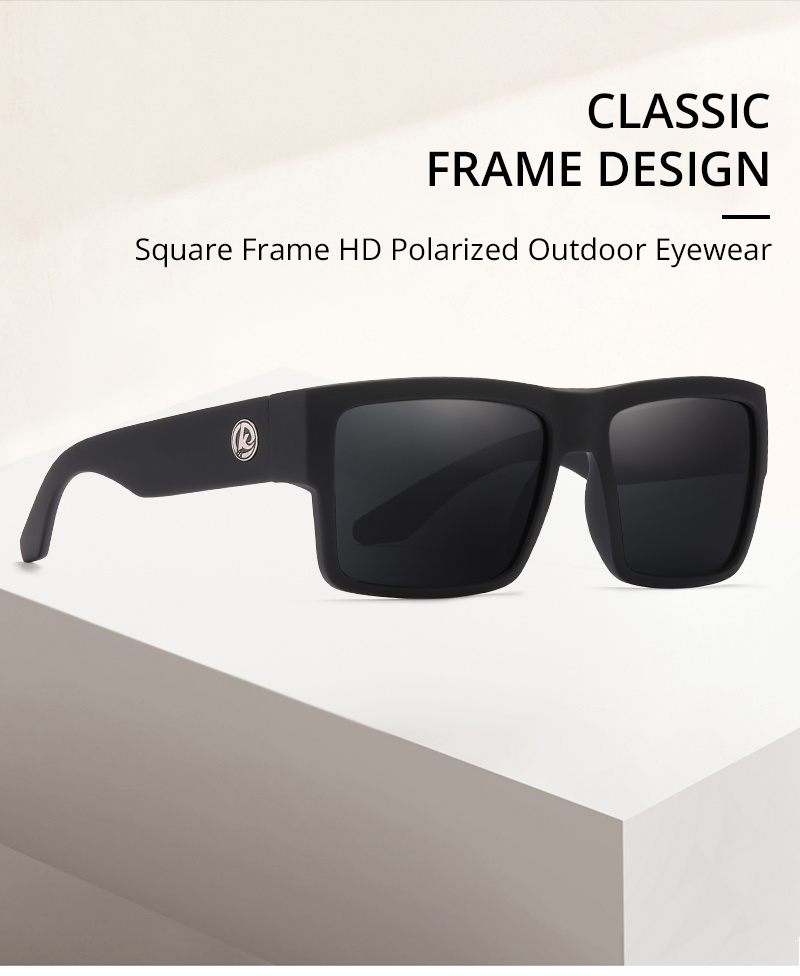 Mens Classic Square Sports Casual Sunglasses Mens Real Coated Polarized Uv  Protection Kd093, Free Shipping On Items Shipped From Temu