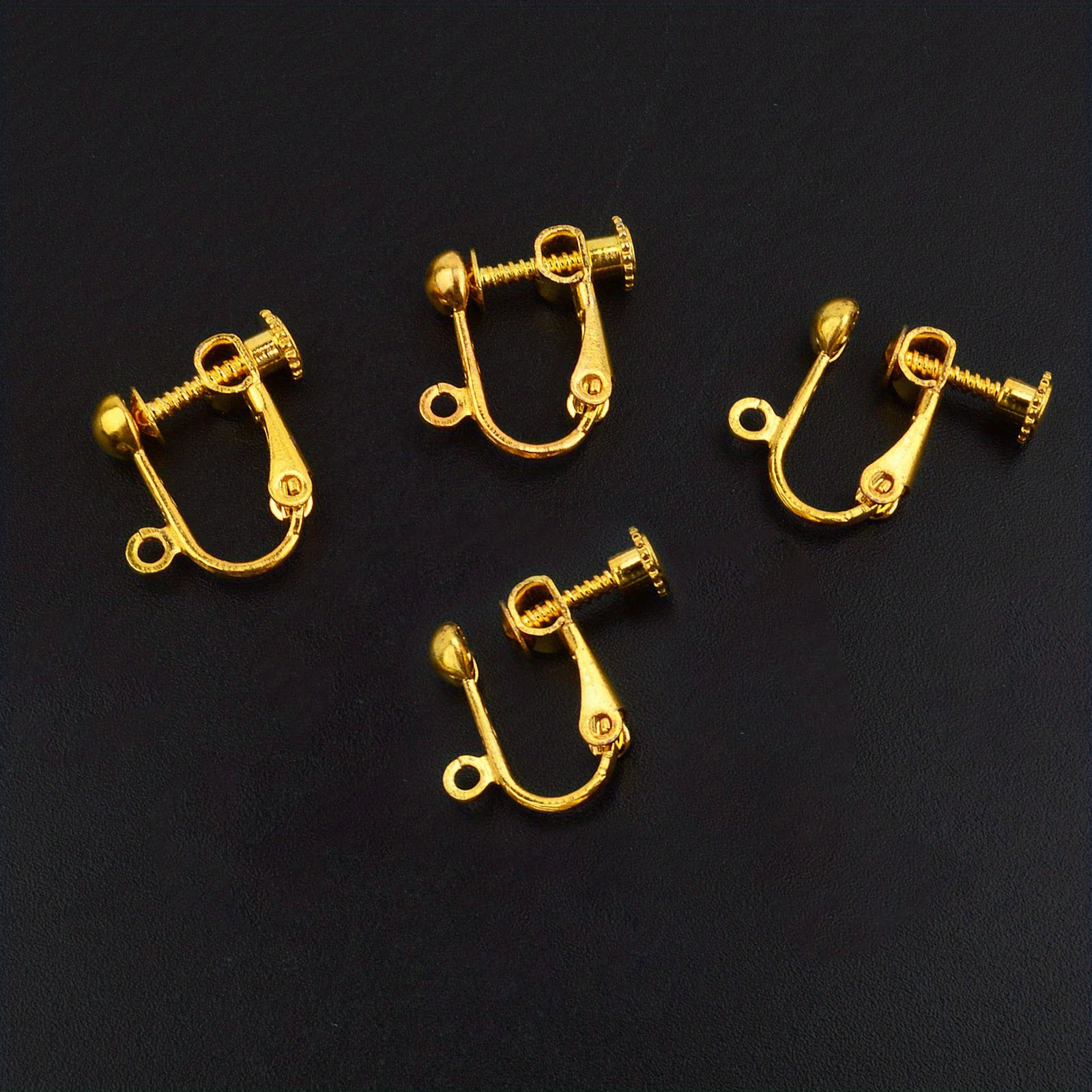 Clip on Earring Converter With Easy Open Loop For Diy - Temu