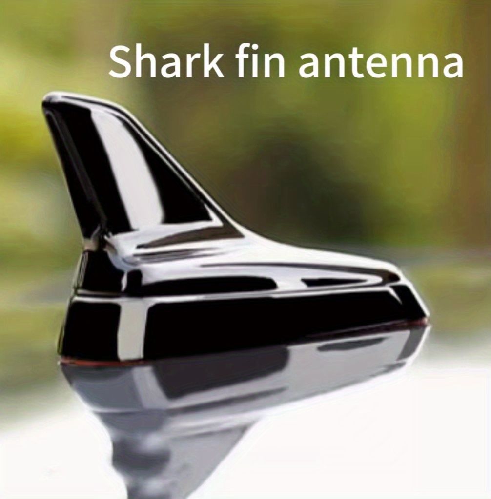 1pc Auto-hai-flossen-antenne Klebende Dekorative Antenne Für Autos