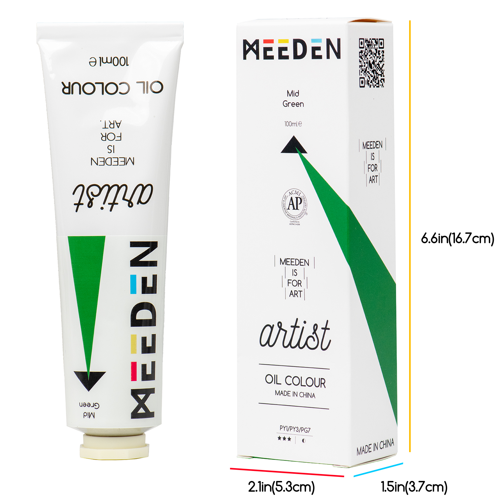 Meeden Colori Olio Tubi Pittura Olio Scarlatto 100ml (3 38 - Temu  Switzerland