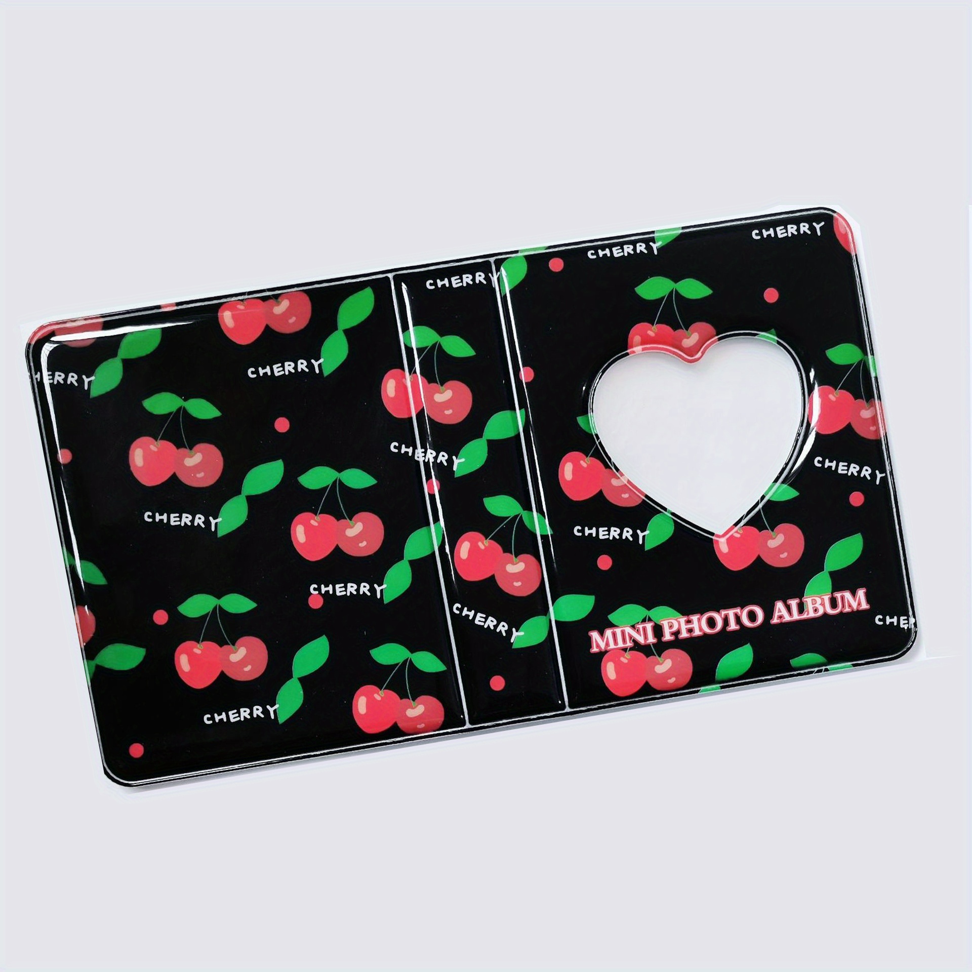 1PC Kpop Card Binder Hollow Heart Cards Collector Photo Book Mini Portable  Album