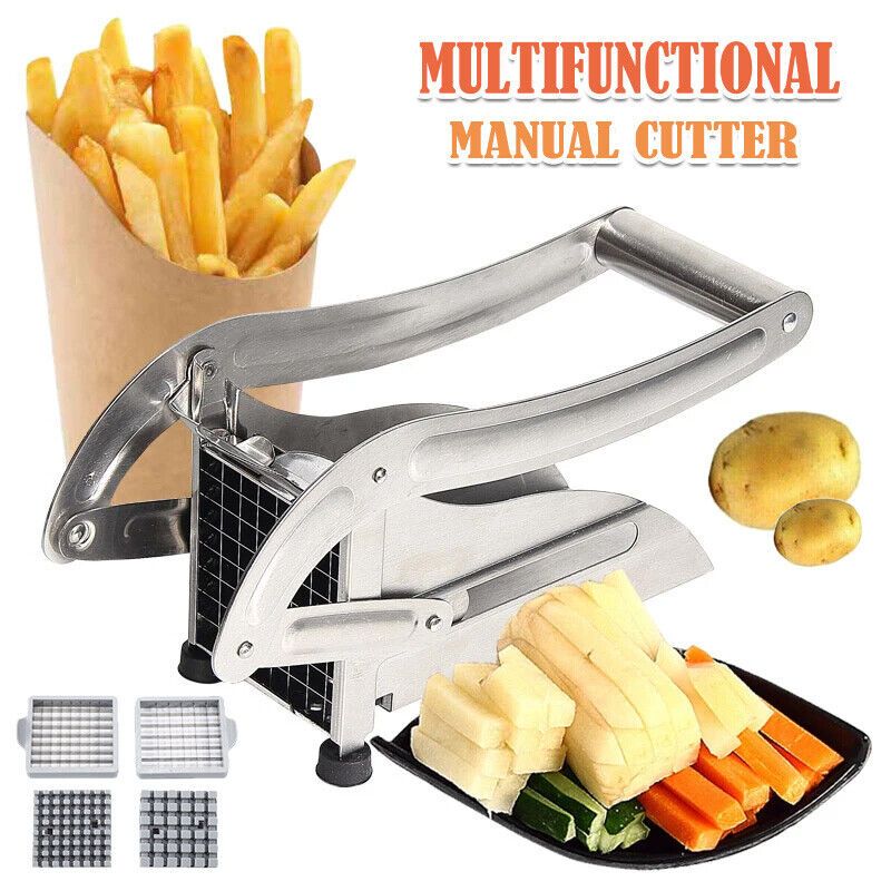 Manual Vegetable Cutter Potatoes Slicer Food Chopper French Fries