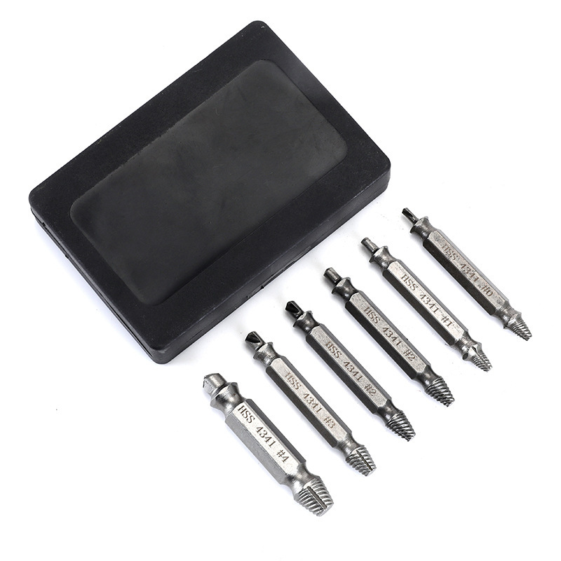 Bolt Screw Extractor Karcy Damaged Screw Extractor & Bolt Extractor Set  Broken Bolt Damage Screw Remover Extractor Drill Bits Easy Out Stud Set of  6 price in Egypt,  Egypt