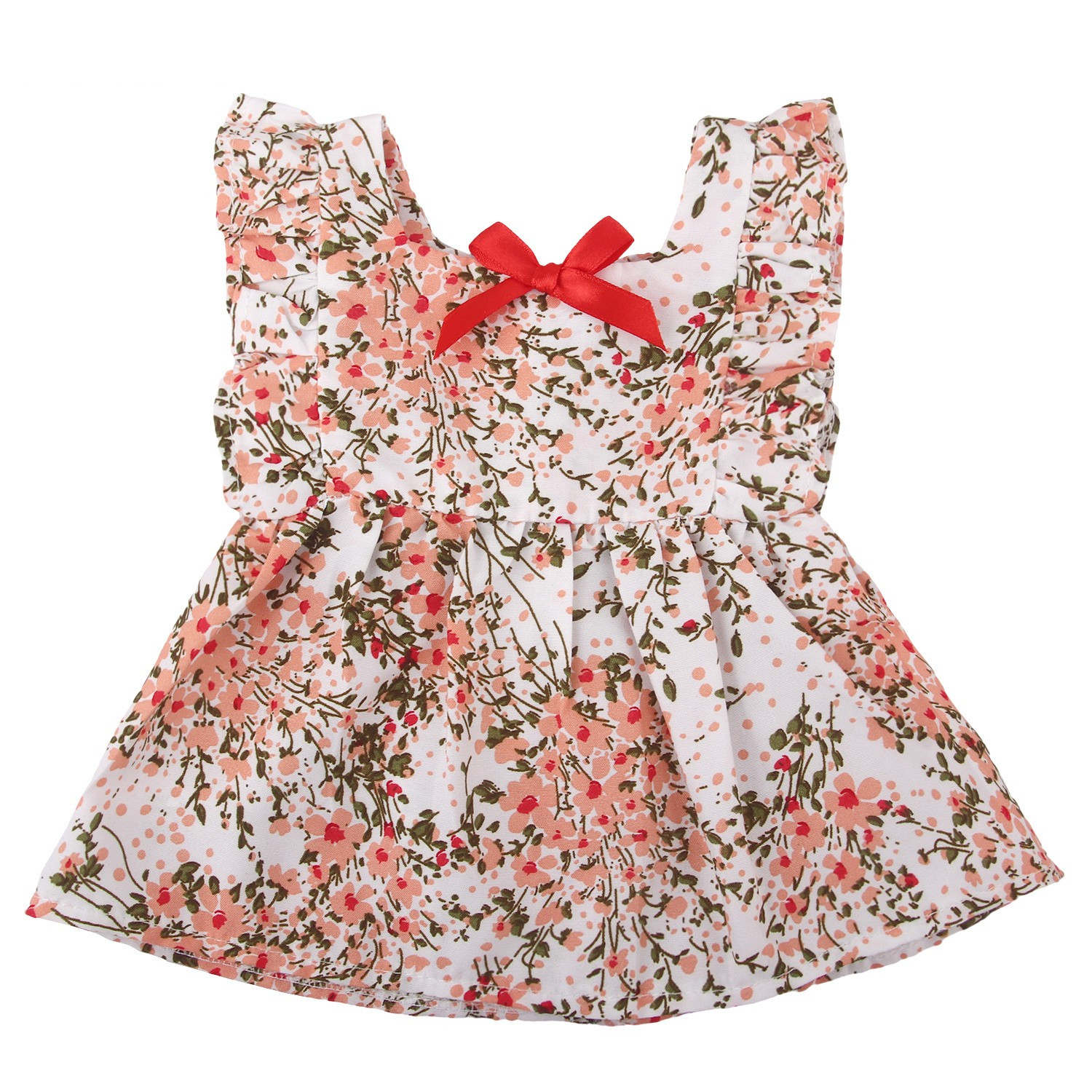 Doll Clothes Doll Included Doll Clothes Floral Print Bow - Temu Australia