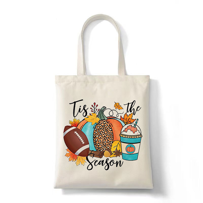 SAYINGS PRINTED CANVAS TOTE BAG