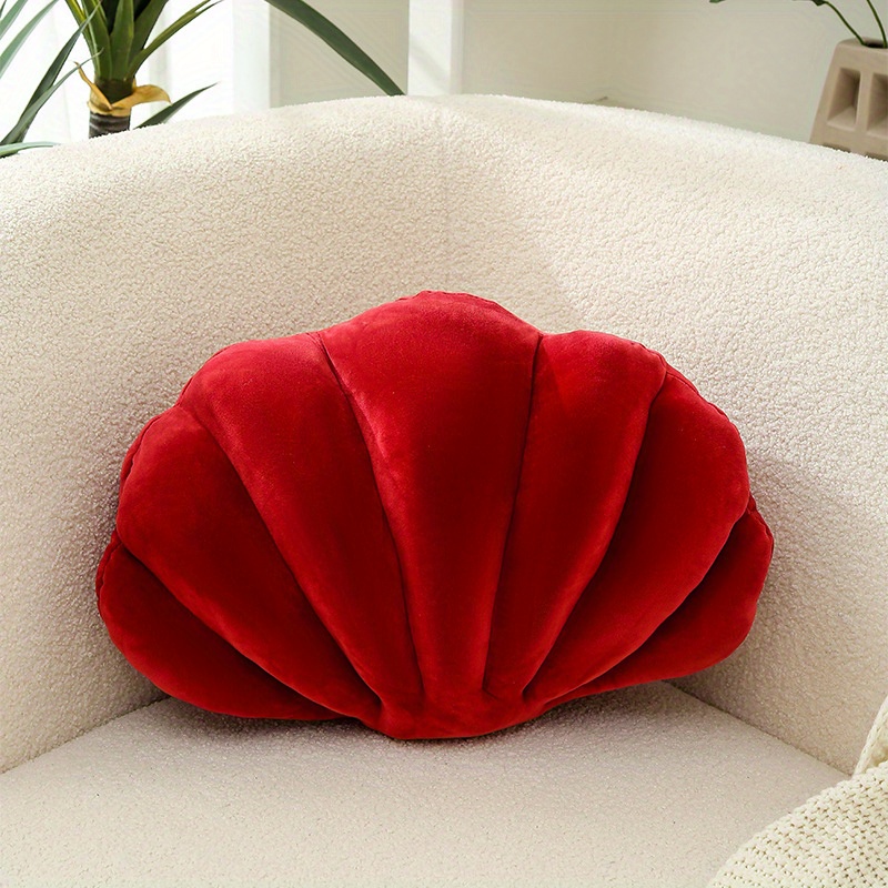 Shell Pillows Clam Pillow Floor Cushion Throw Pillow Ornament Firm