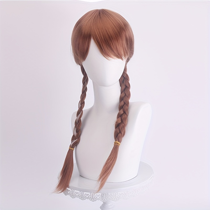 Brown pigtail outlet wig