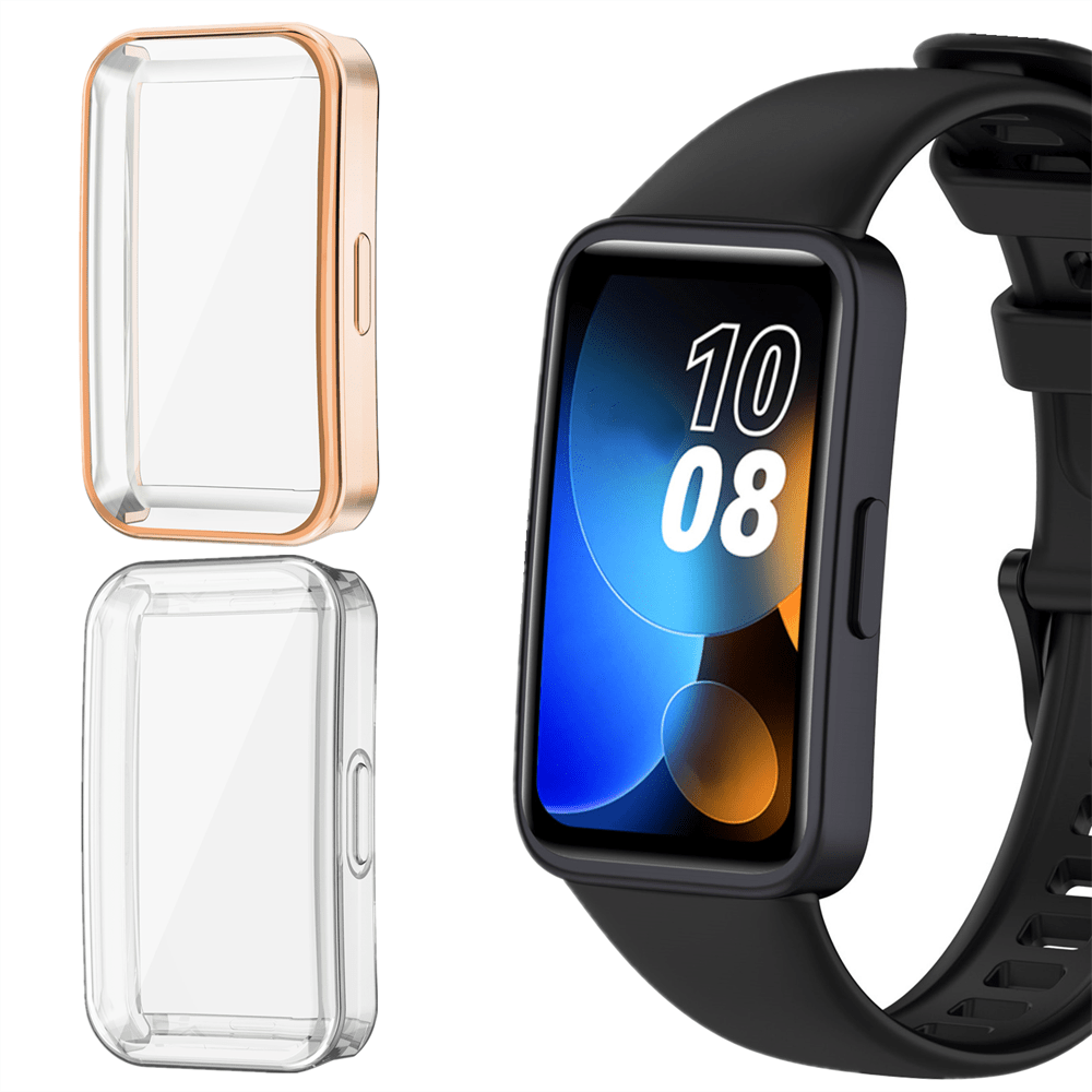 Soft Tpu Case Compatible Xiaomi Mi Band 8 Screen Protector - Temu