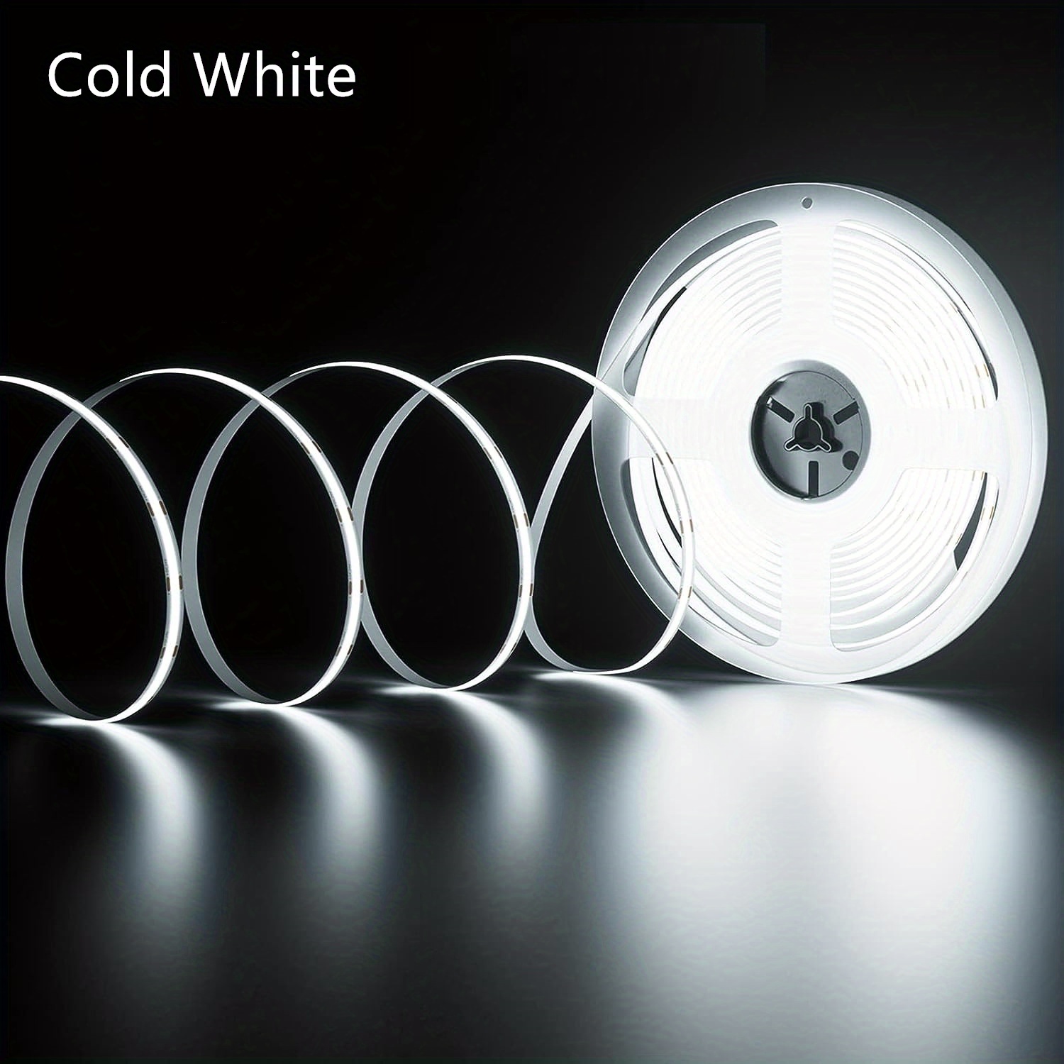 12V Cold White LED Strip (1m)