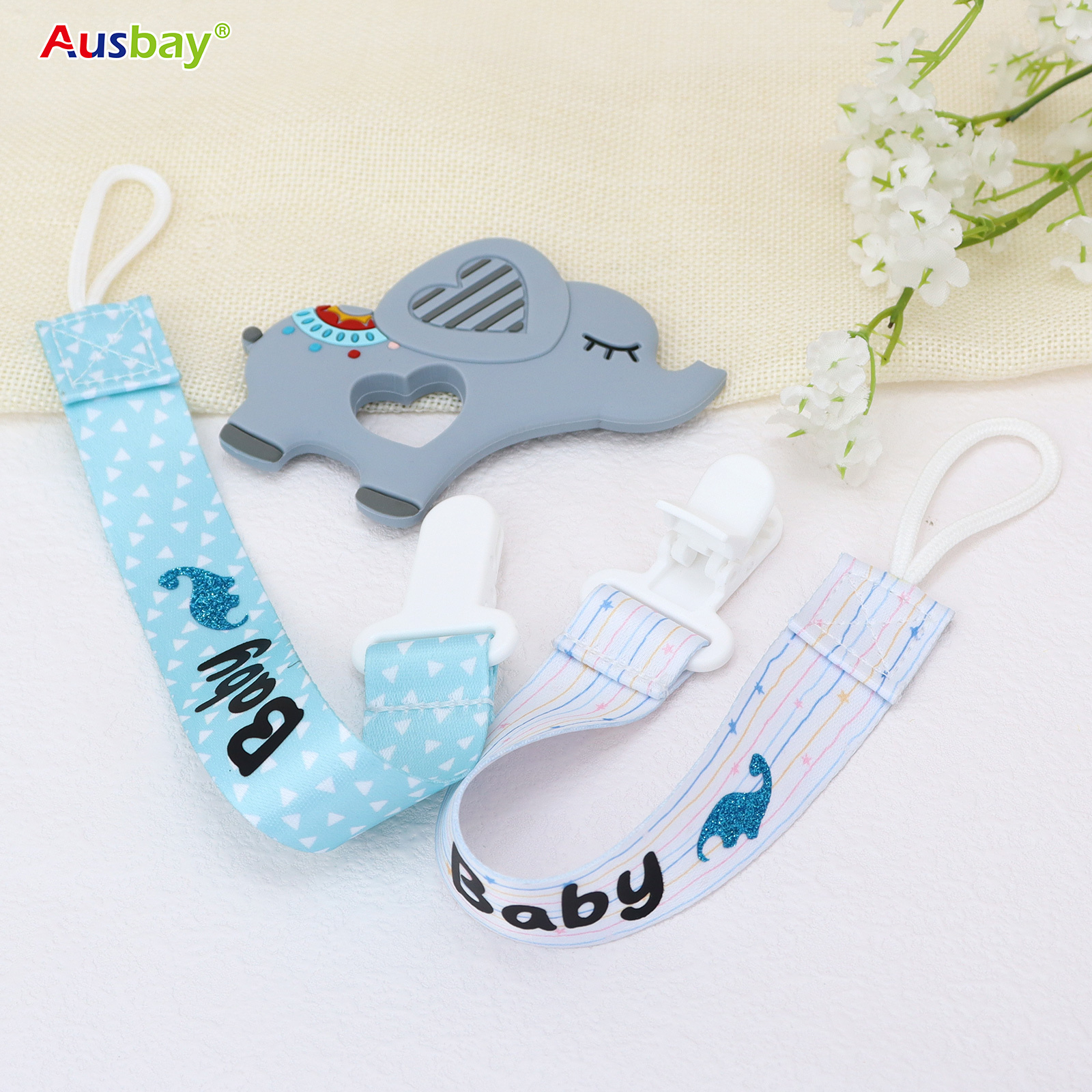 Baby Toy Pram Clip Pacifier Clip Chain Mobile Pram Personalize