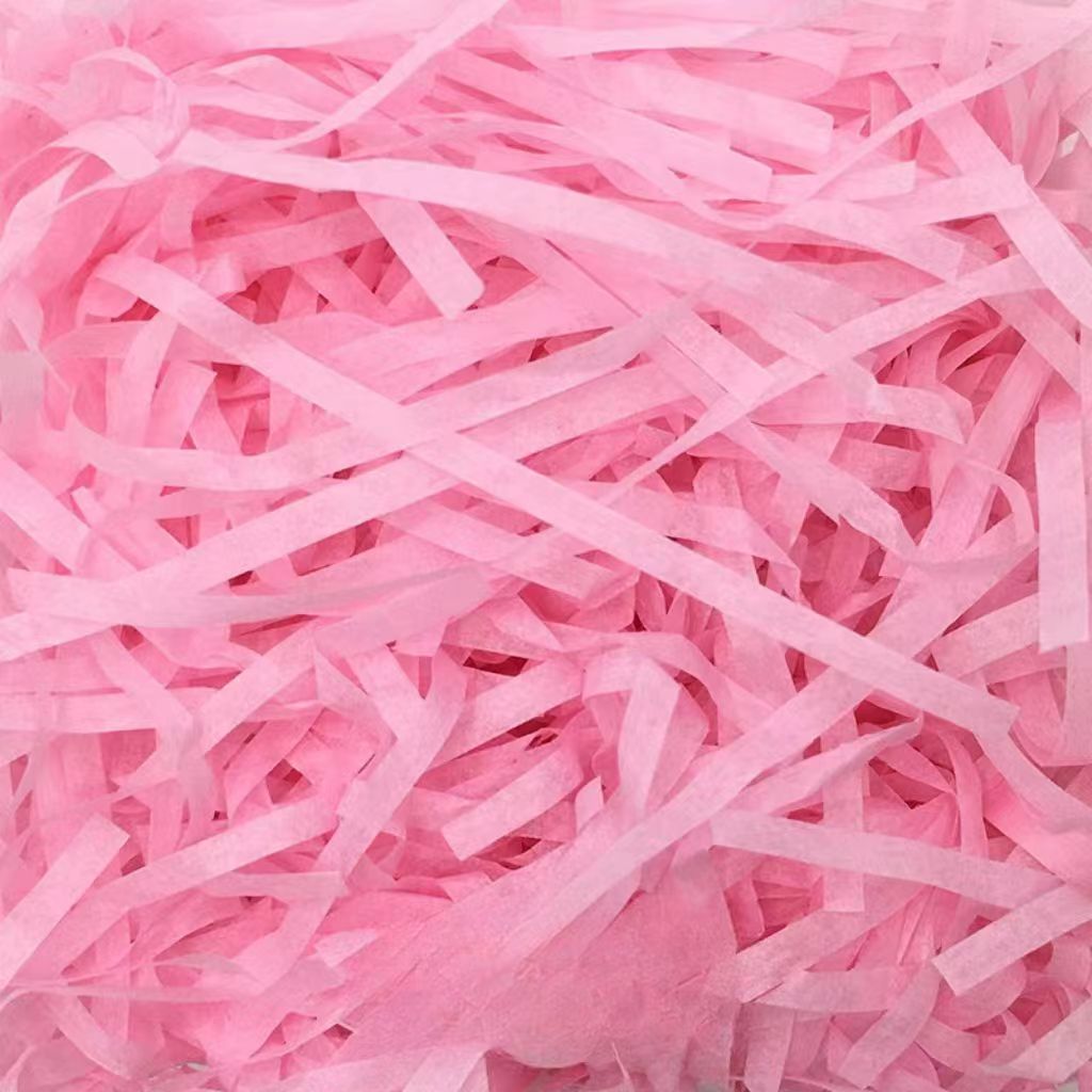 Shredded Tissue Paper Pastel Pink 100G - CB Gold