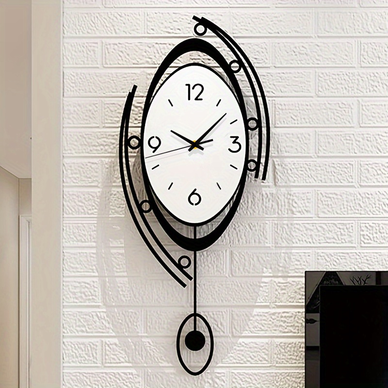 1pc Deformation Clock Chaoku Simple High End Art Fashion Modern Wall