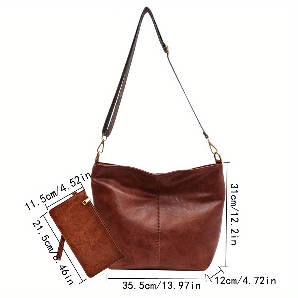 Large Hobo Purse With Strap Small Sling Bag Crossbody Tote 