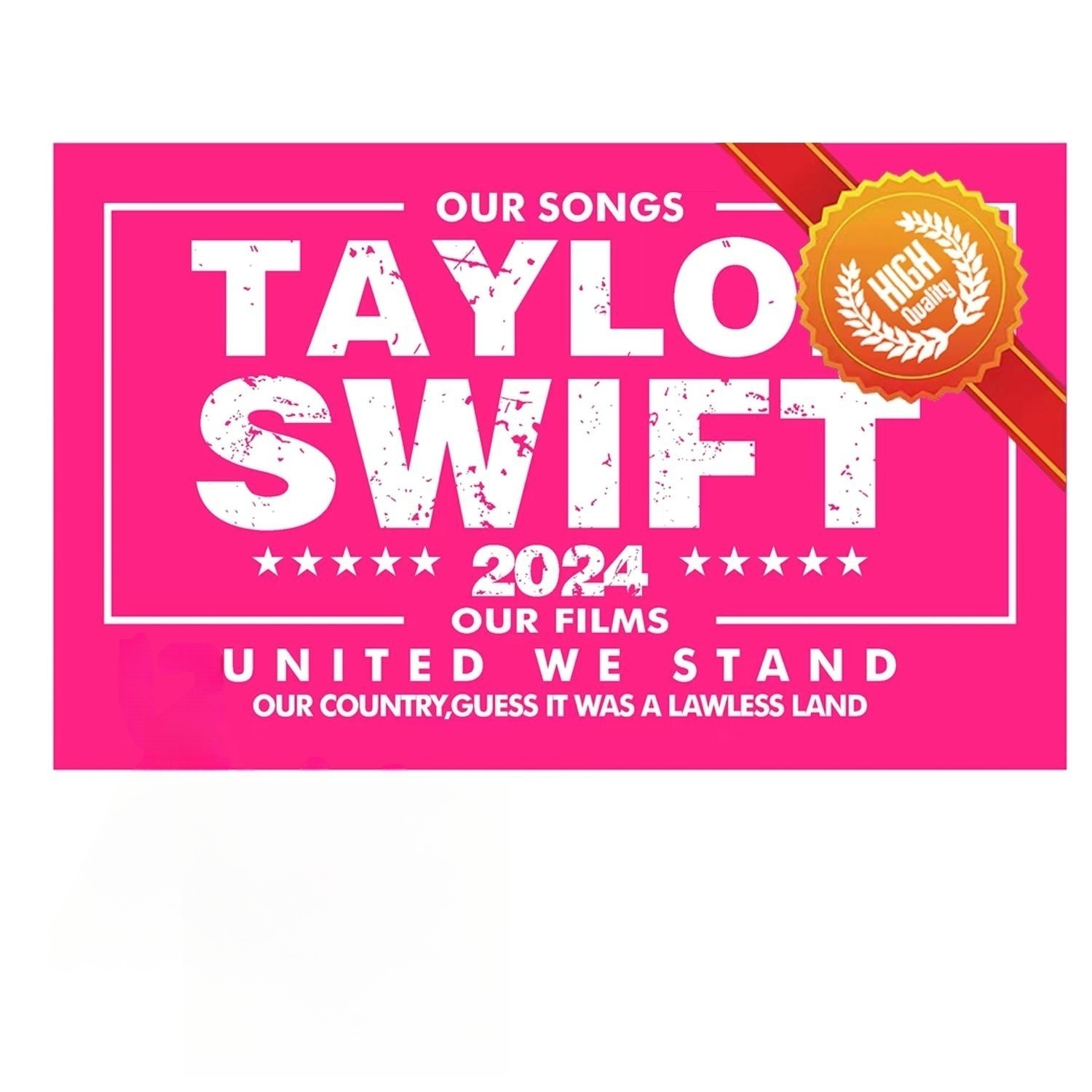 Taylor 2024 Flag 3x5 ft Pink Musician Flags President Flag for Room College  Dorm Bedroom Wall Tapestry Decor - Indoor and Outdoor Funny Party Swift  Banner,Fun Party Poster 