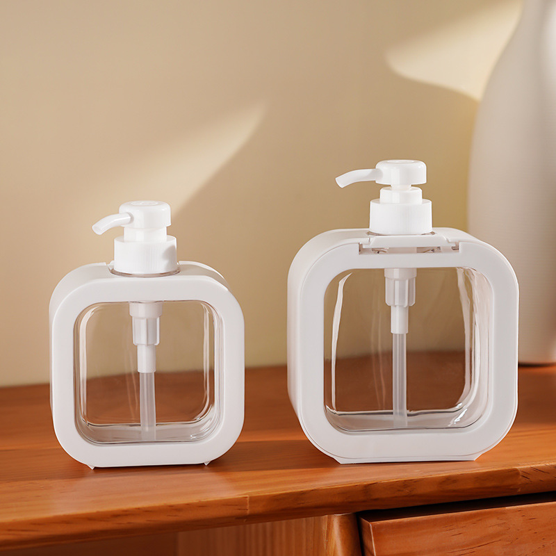 300/500ML Kitchen Soap Dispenser Refillable Shampoo Shower Lotion Empty  Bottle with Press Pump Travel Liquid Soap Split Bottle