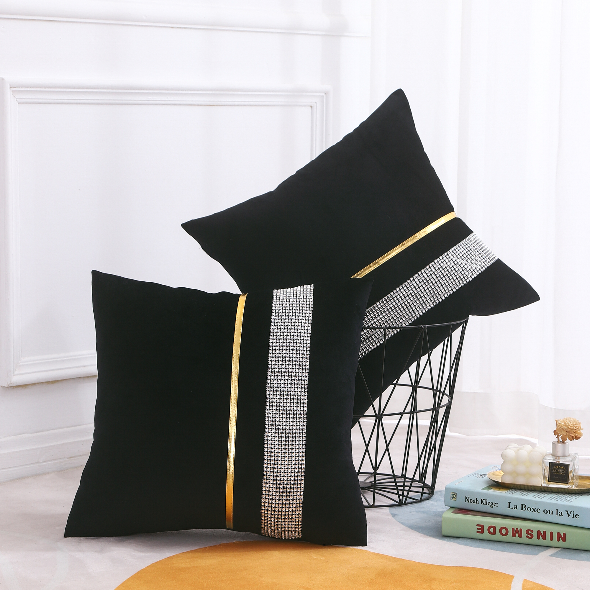 Cushion Covers Stripe Home Decoration Luxury Cushion Covers - Temu