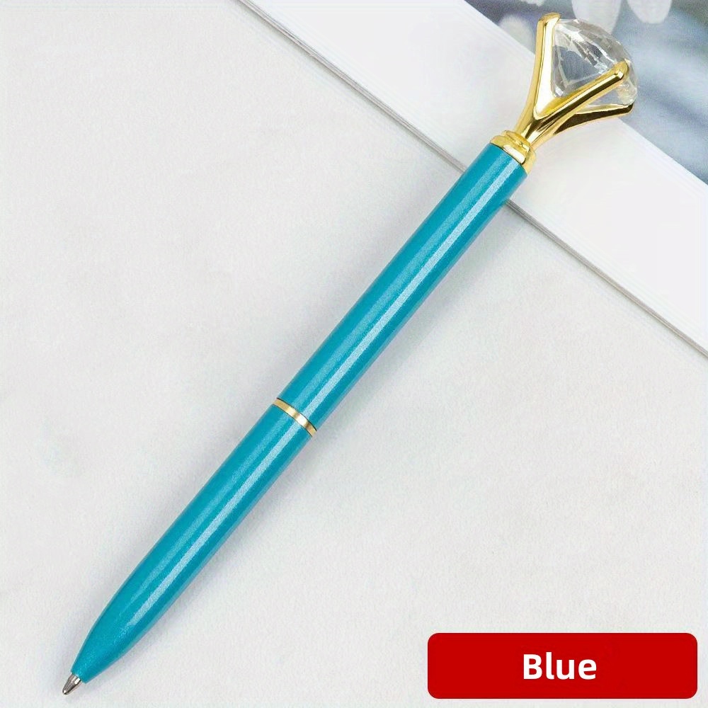 Large Rhinestone Crystal Pen Bullet Ballpoint Pen Creative - Temu United  Arab Emirates