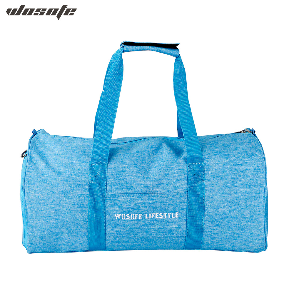 Bolso plegable de viaje impermeable azul