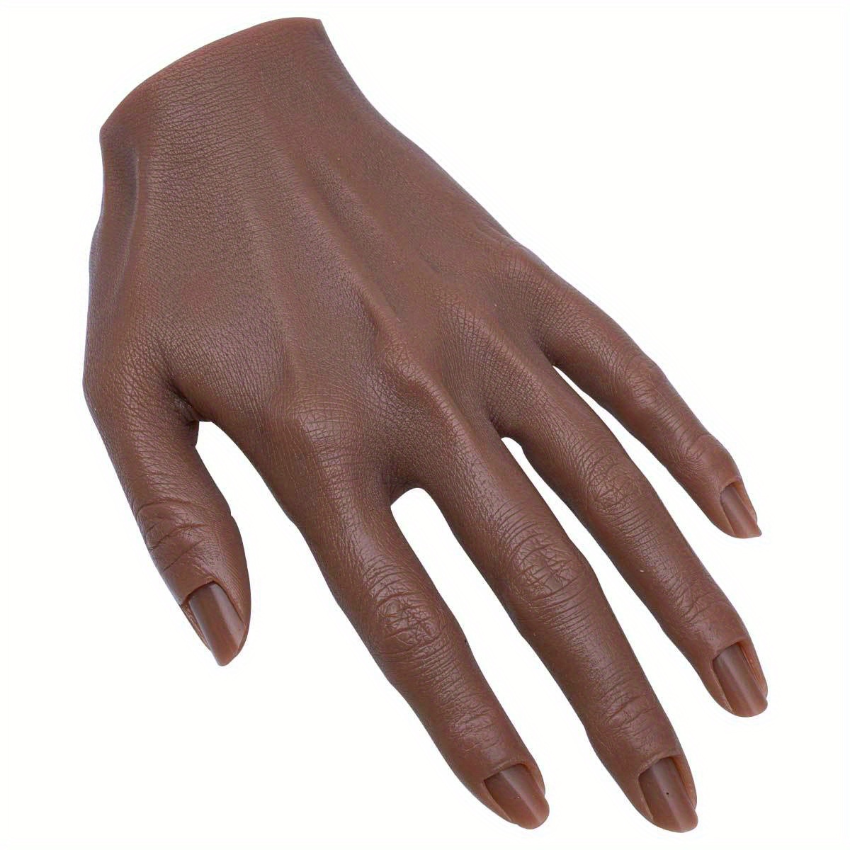 Practice Life Like Silicone Hand - Dark – Nail Company Wholesale Supply, Inc