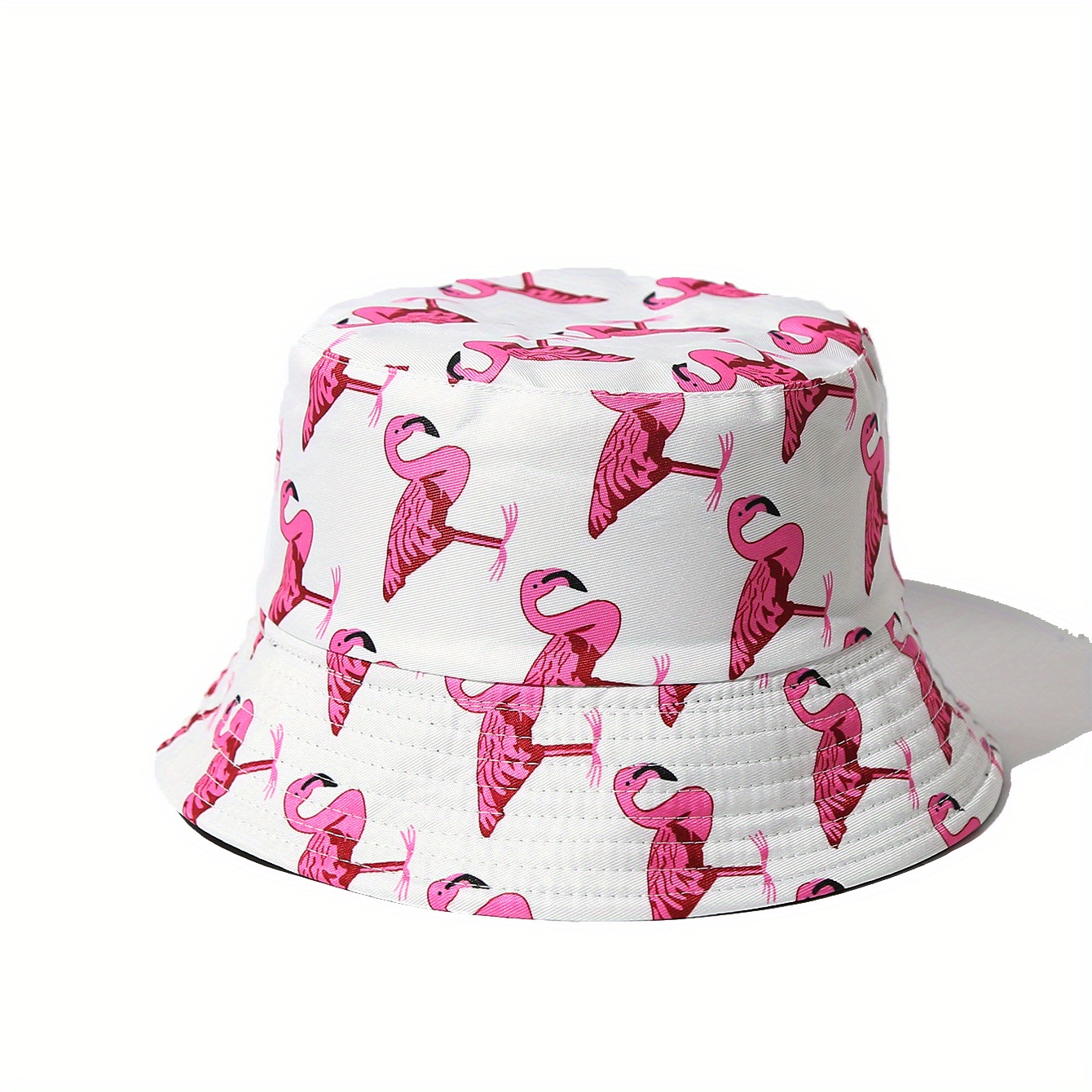 1 Cappello Pescatore Reversibile Bambini Stampa Fenicotteri - Temu