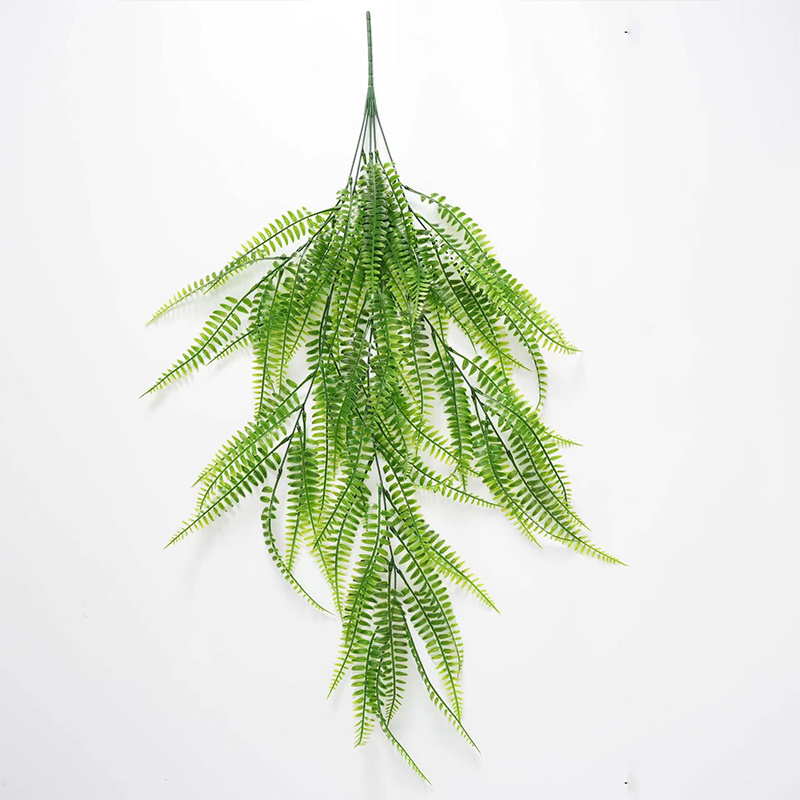 2pcs Artificial Hanging Vine Ferns Plants Fake Boston Fern - Temu