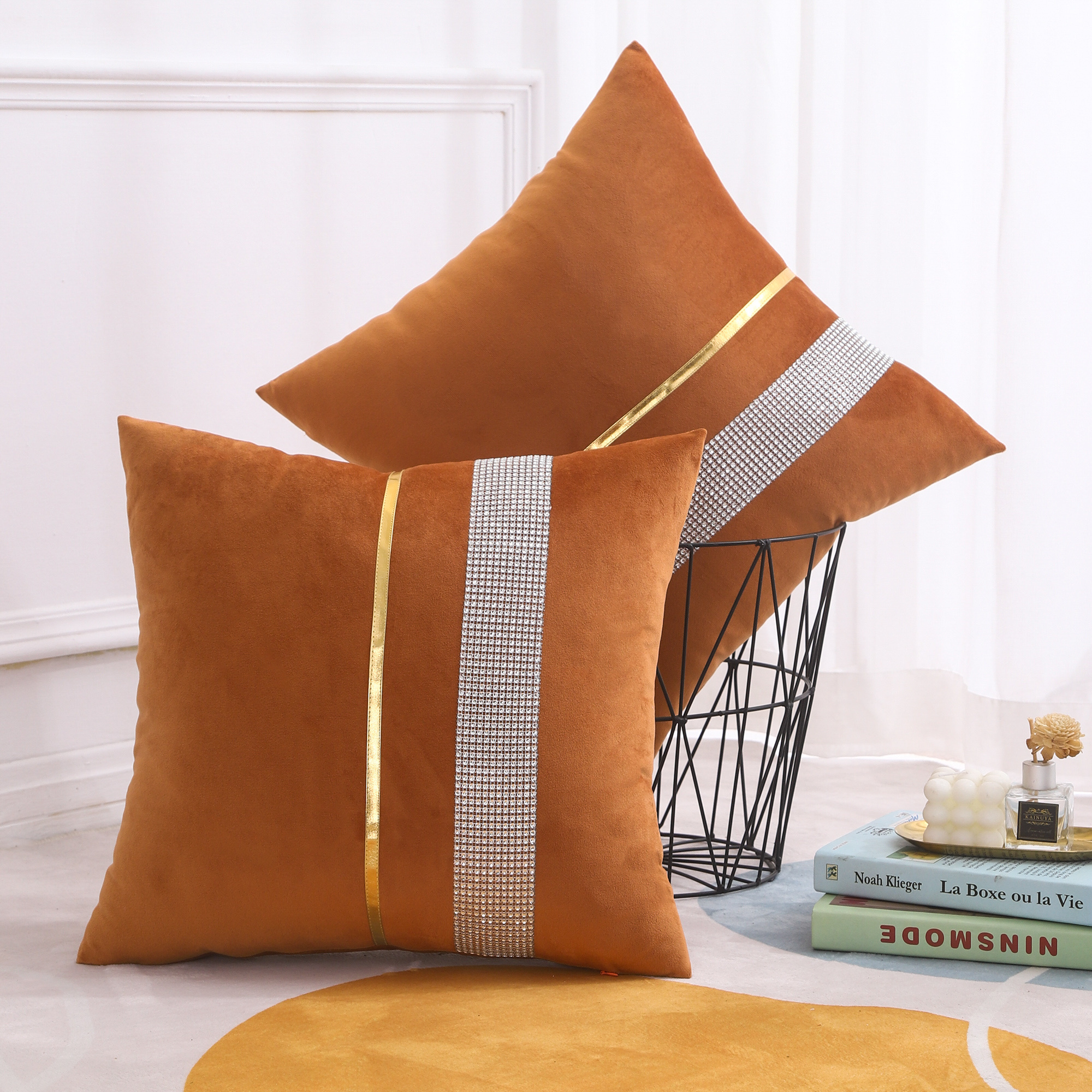 Cushion Covers Stripe Home Decoration Luxury Cushion Covers Temu