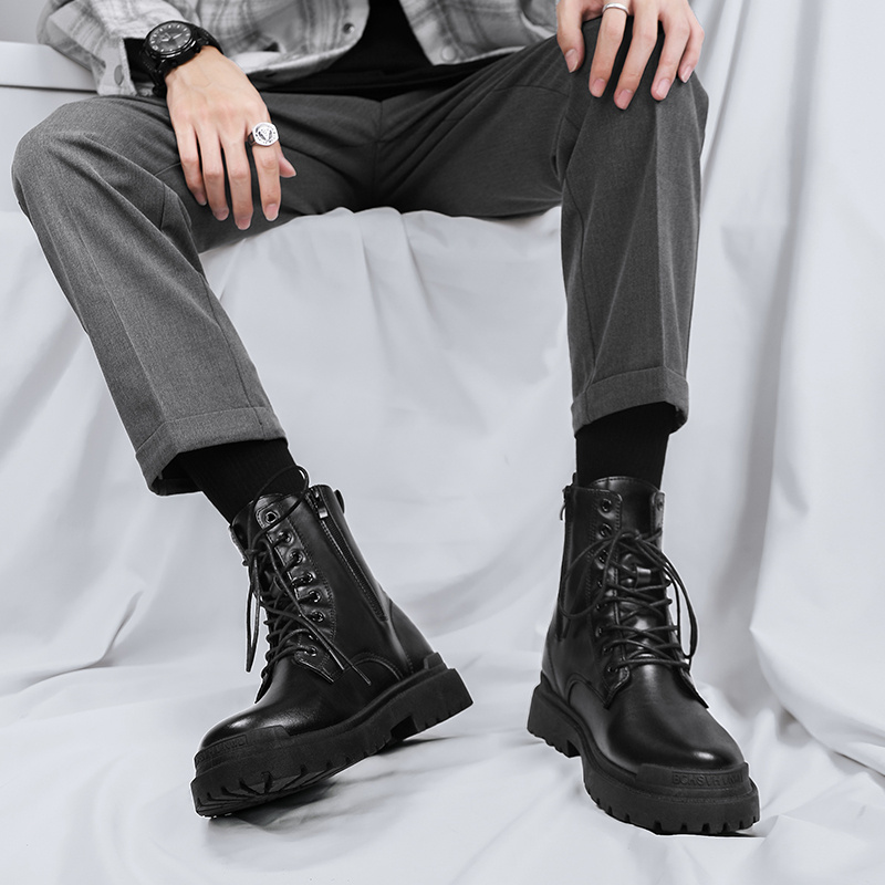 LLOYD Bac botas altas para hombre cómodas botas deportivas hechas de cuero  real 21-509-10