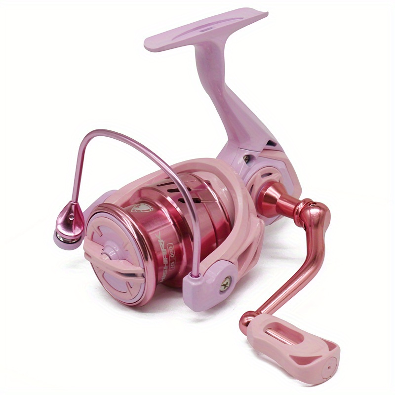 Fishing Reel Movement Sea Spinning Series Metal Spool for Folding Handle  Saltwater Carp Wheel (Color : MQ Red, Size : 3000 Series)