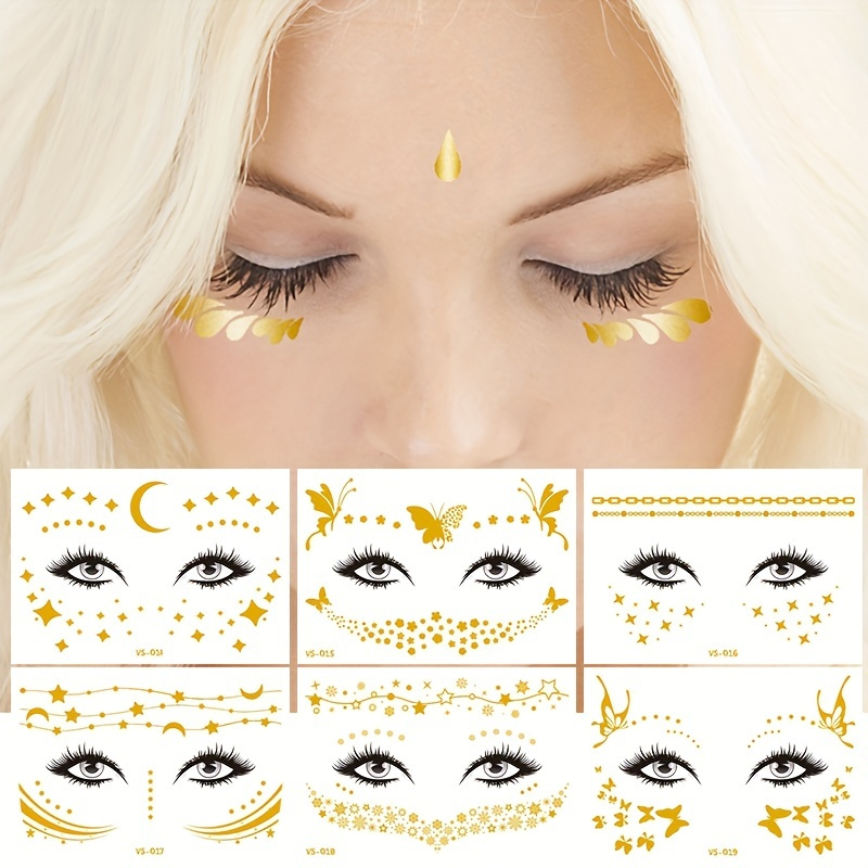 1PCS Eyes Gems Self Adhesive Lashed Sparkly Crystal Eyeliner Sticker  Transfer Face Makeup Rhinestones Art Tattoos - AliExpress