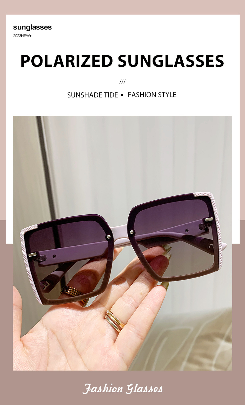 Oversized Square Fashion Sunglasses For Women Polarized Gradient Uv400 Sun  Shades For Driving Shopping Party - Temu Ireland